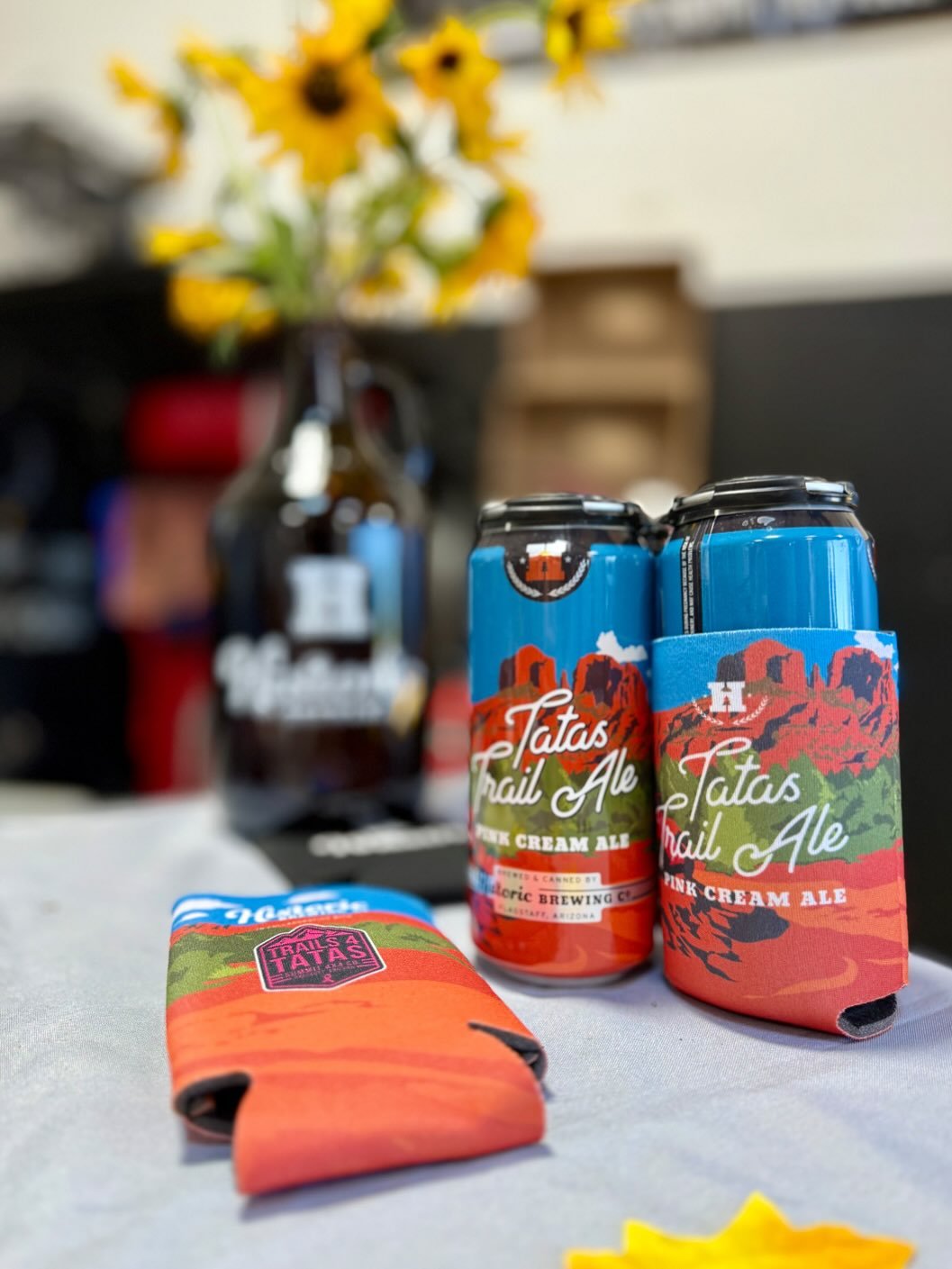We joined @summit4x4company for @t4tprescott &ldquo;Trails 4 Tatas&rdquo; to raise money and awareness for breast cancer 🩷

A portion of every &ldquo;Tatas Trail Ale&rdquo; sold supports Trails 4 Tatas and their mission to continue raising funds for